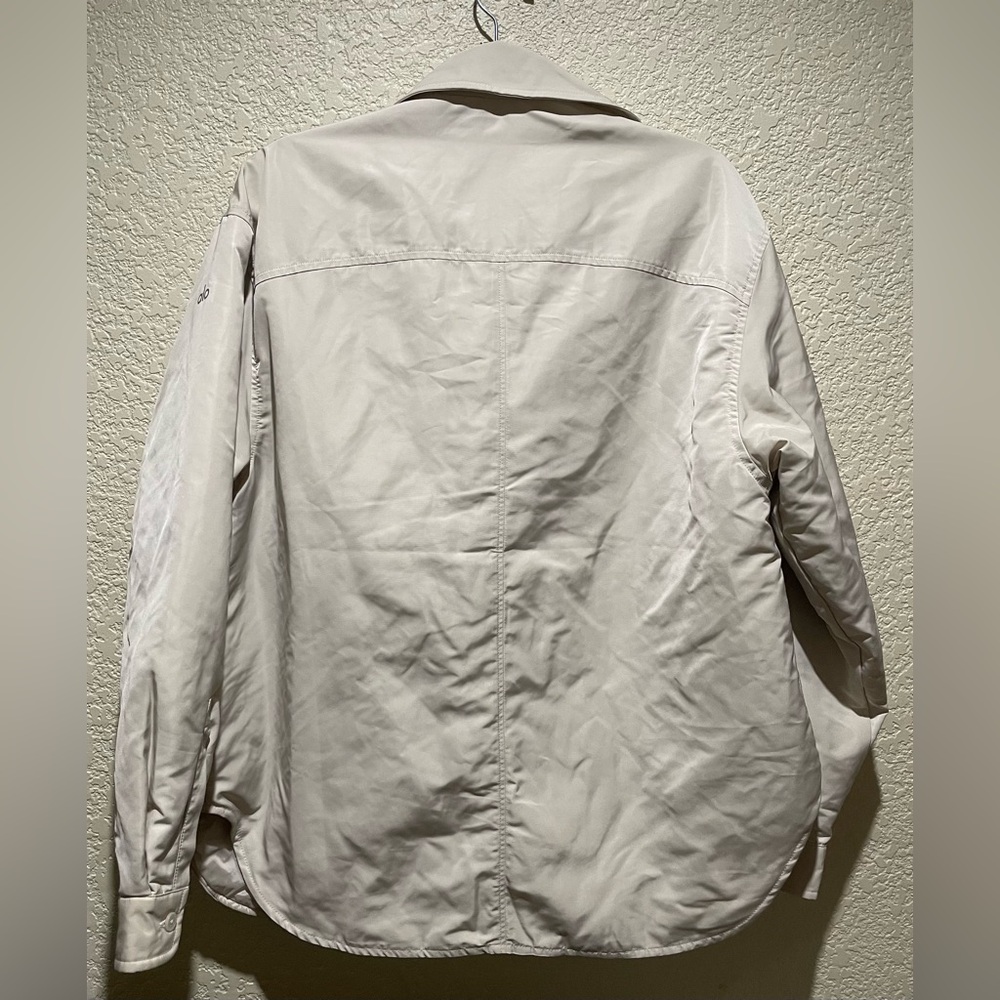Alo Yoga NWT Socialite Shacket in Bone Color Button Down Jacket with Pockets S - Picture 7 of 10